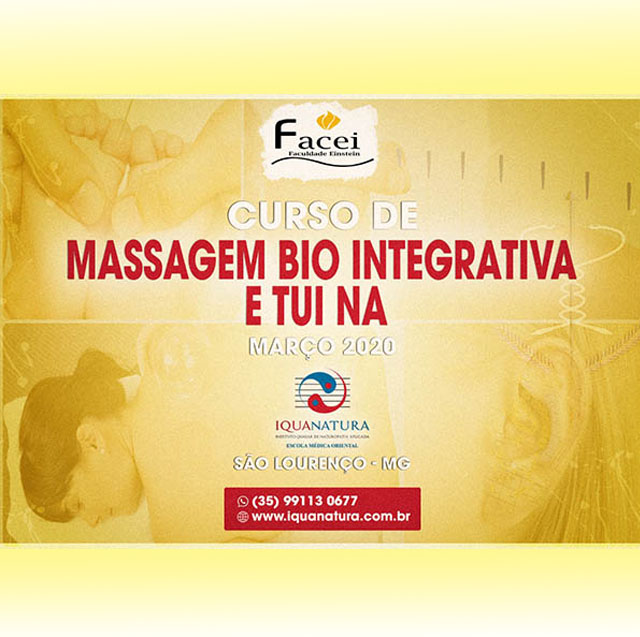 Curso de Massagem Bio Integrativa e Tuiná - Iquanatura